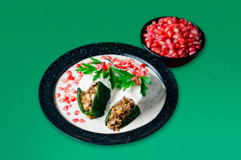 Dónde comer chiles en nogada en CDMX