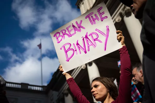 Rally Held In Support Of Transgender Community