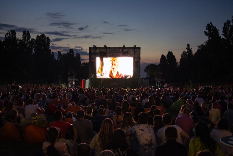 open air cinema