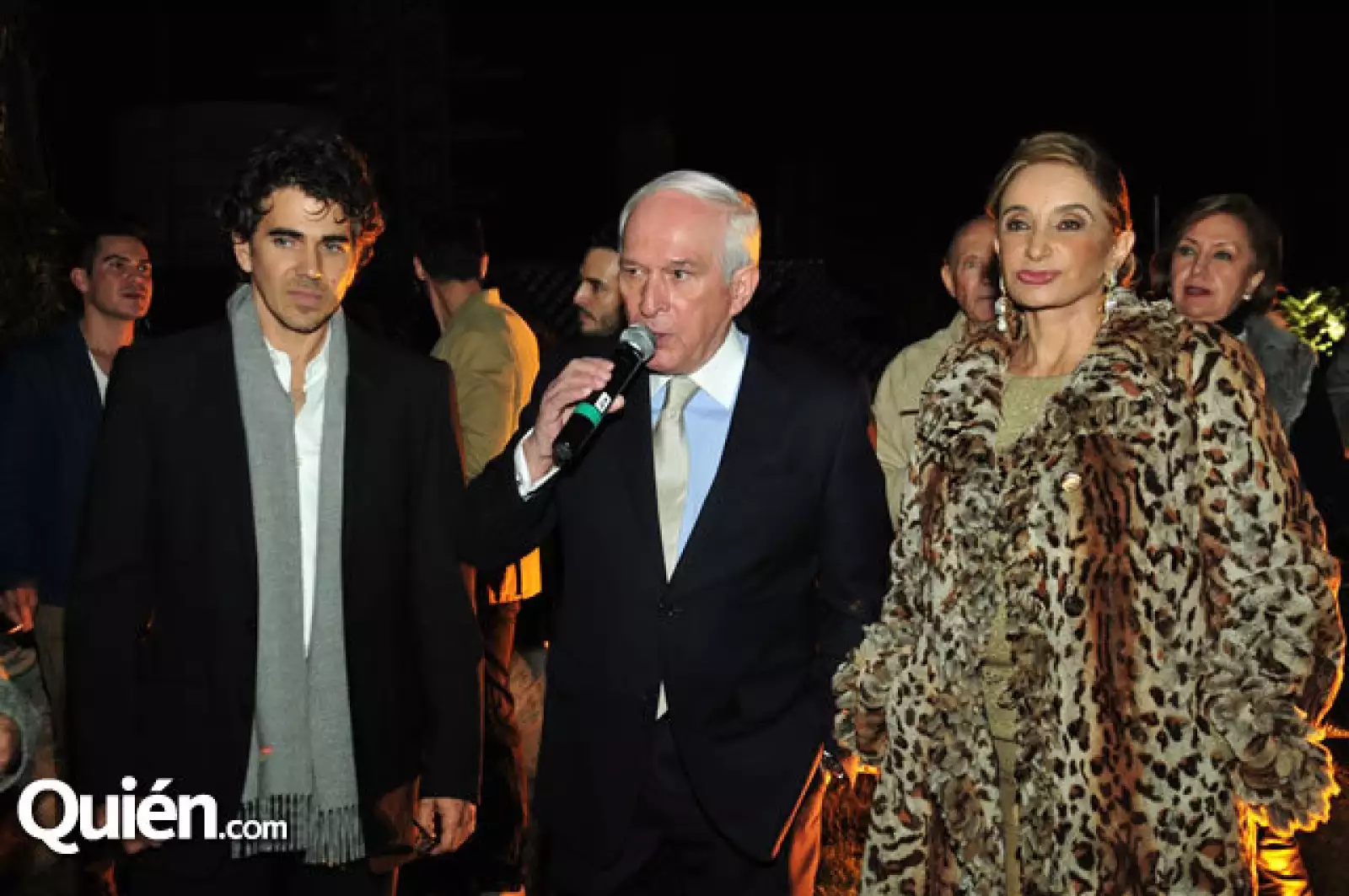 Rafael San Juan, Armando Cantú y Lorenza Dipp