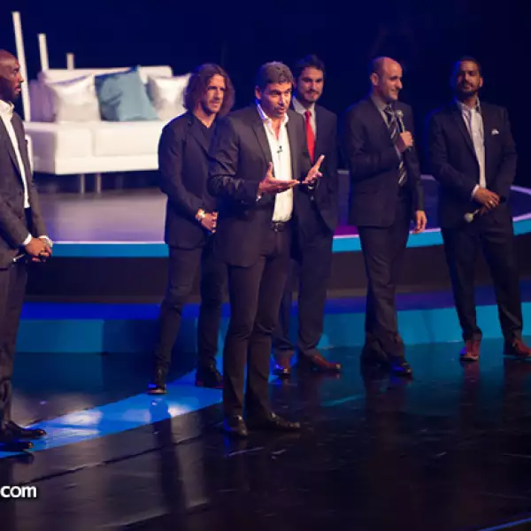 Kobe Bryant, Arturo Elías Ayub y Carles Puyol