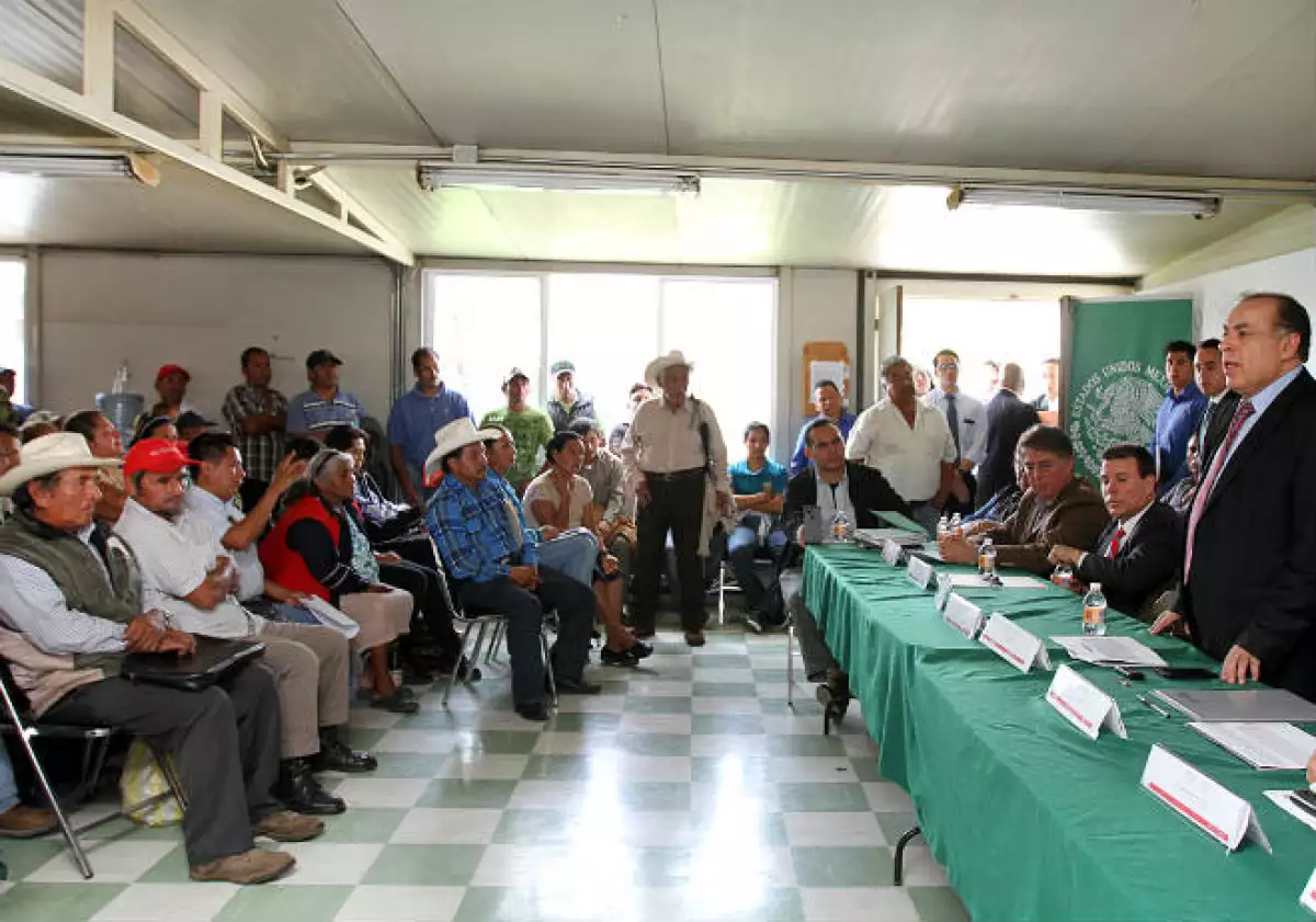 Sedatu resuelve dos conflictos agrarios en Puebla