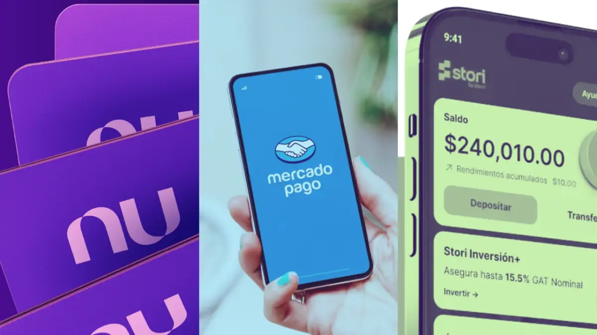 Nu, Mercado Pago, Stori: ¿Aún convienen los rendimientos de las fintech en 2025?