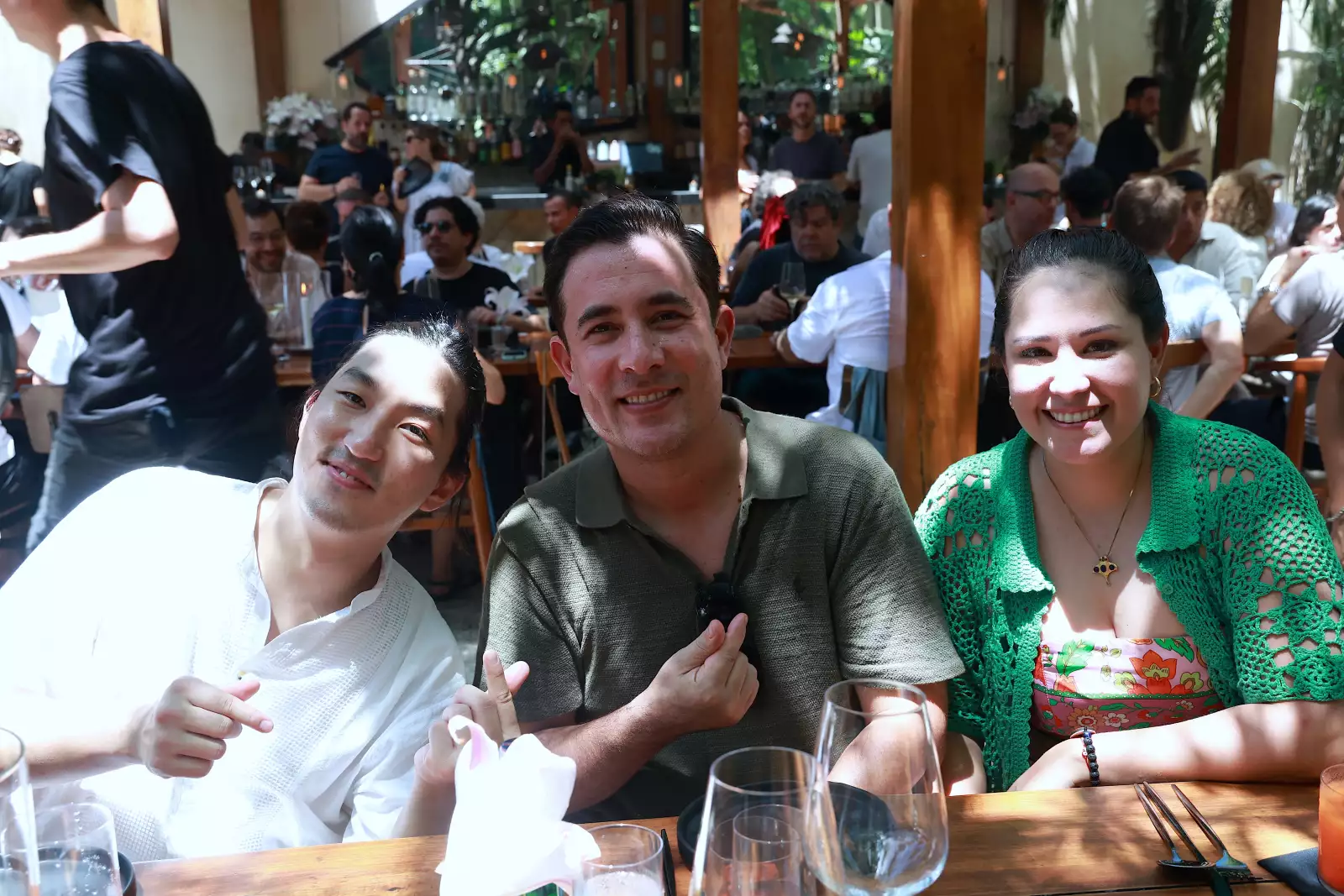 Jon Kwon, Allen Noveck  y María Fernanda Millán 