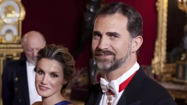 Doña Letizia y Don Felipe de España.