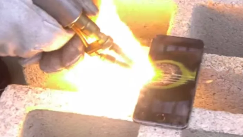 iphone quemado 