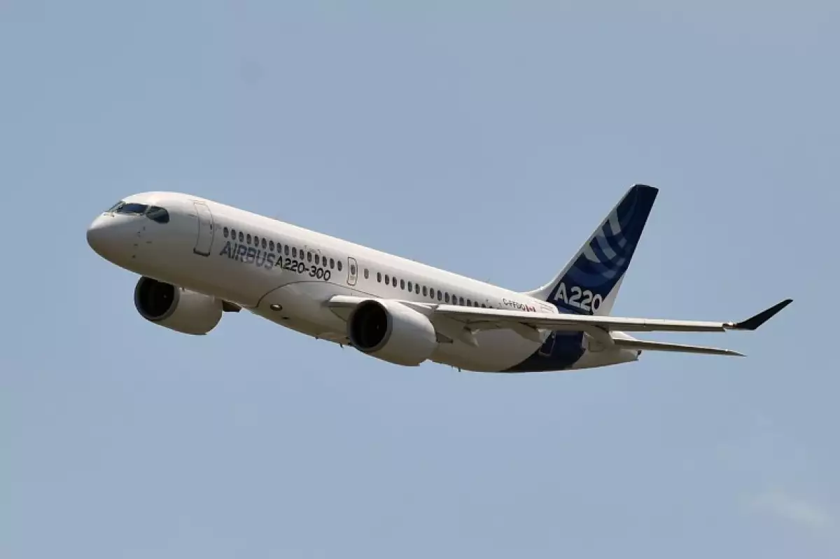 avión de Airbus