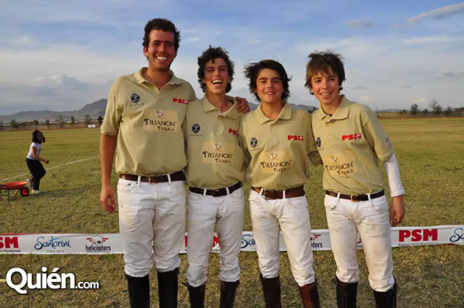 Luis Pérez,Choncho Ayala,Rodolfo Ramos,Emiliano Ayala. Equipo Trianon