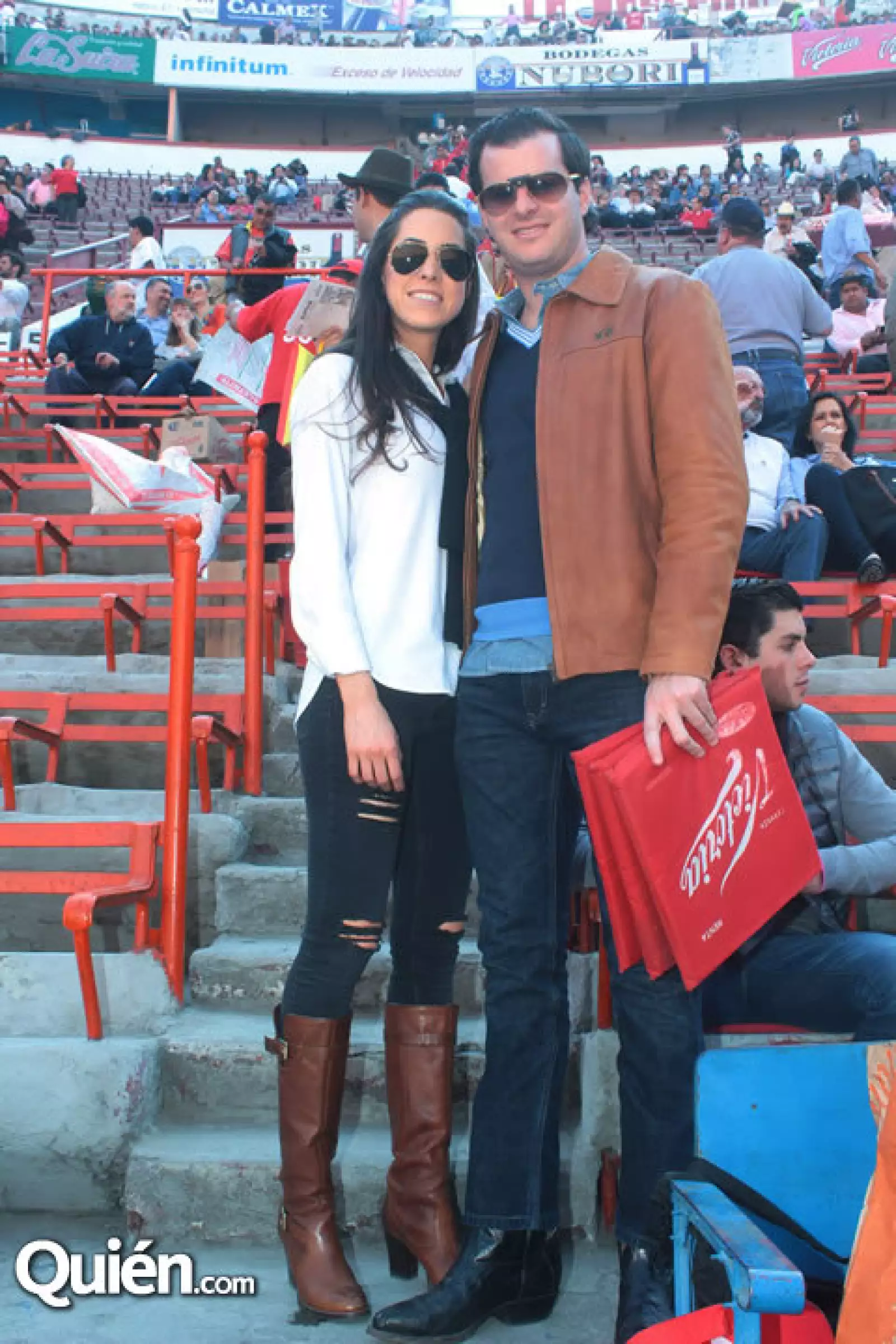 Macarena Rincón y Adrián Lares