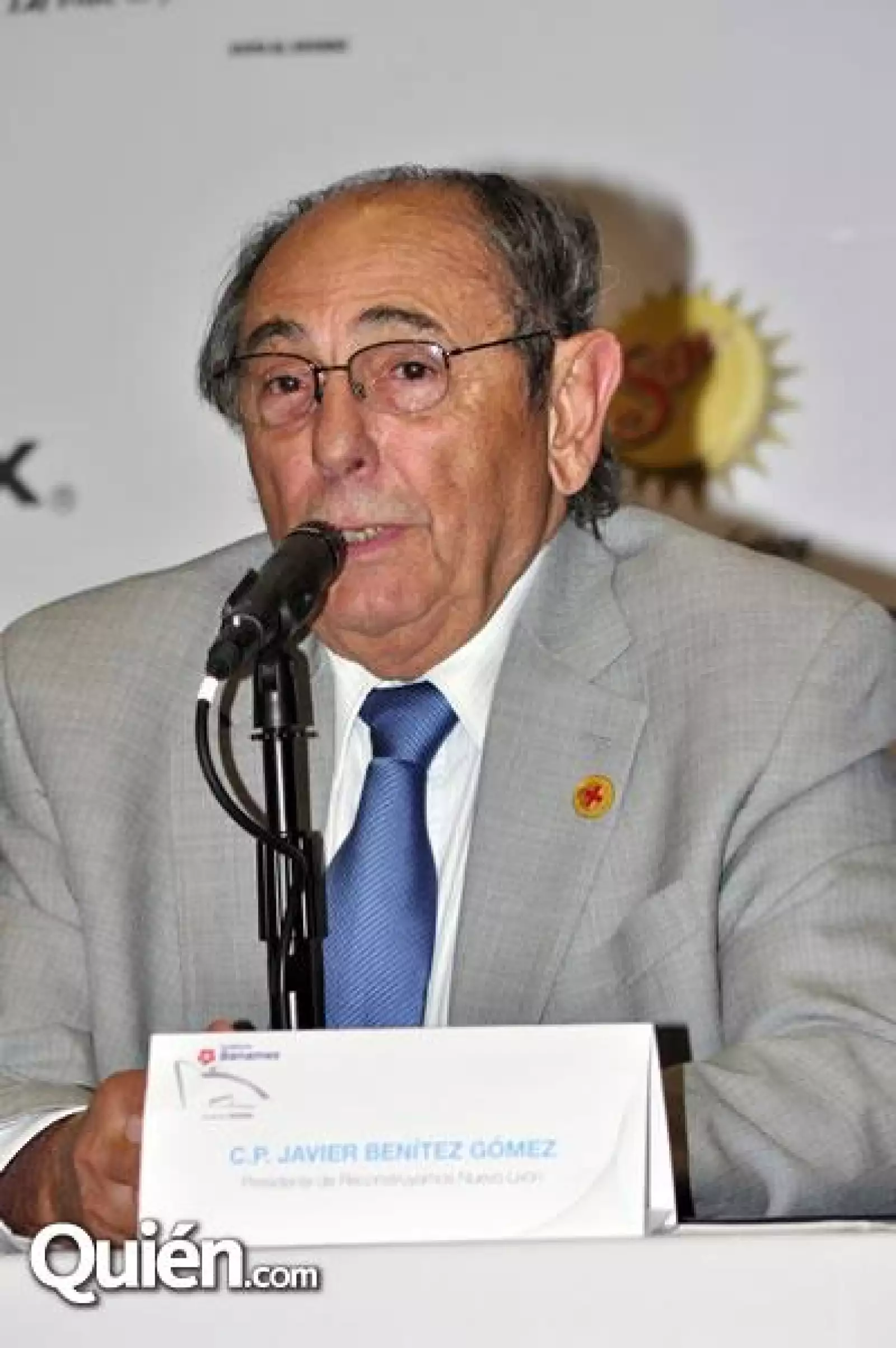 Benny en la presentación del Auditorio Banamex