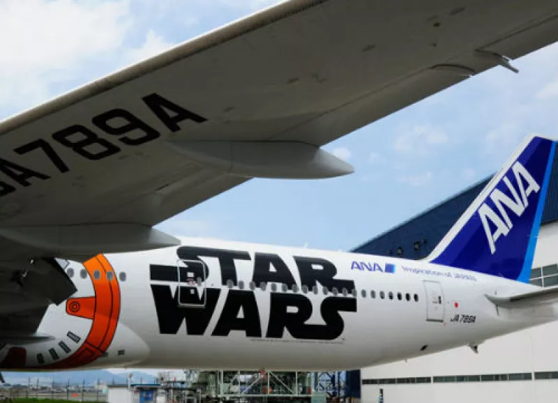 avi�n BB8 ANA Boeing