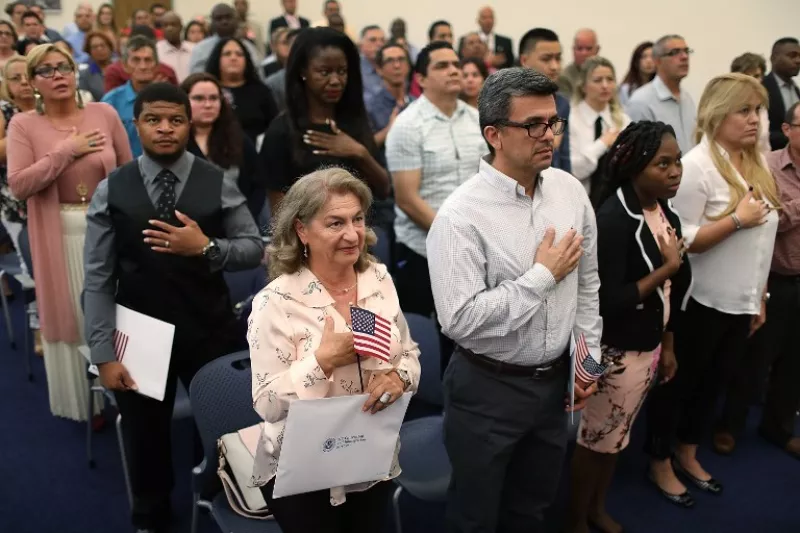 Nacidos en el extranjero Estados Unidos EU migrantes