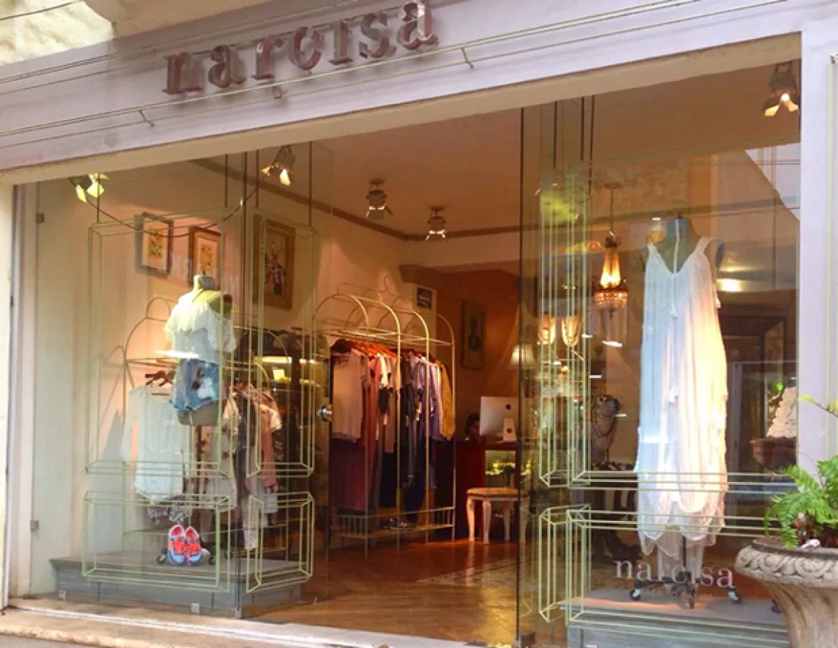 Narcisa, una boutique en la Quinta Avenida de Playa del Carmen.