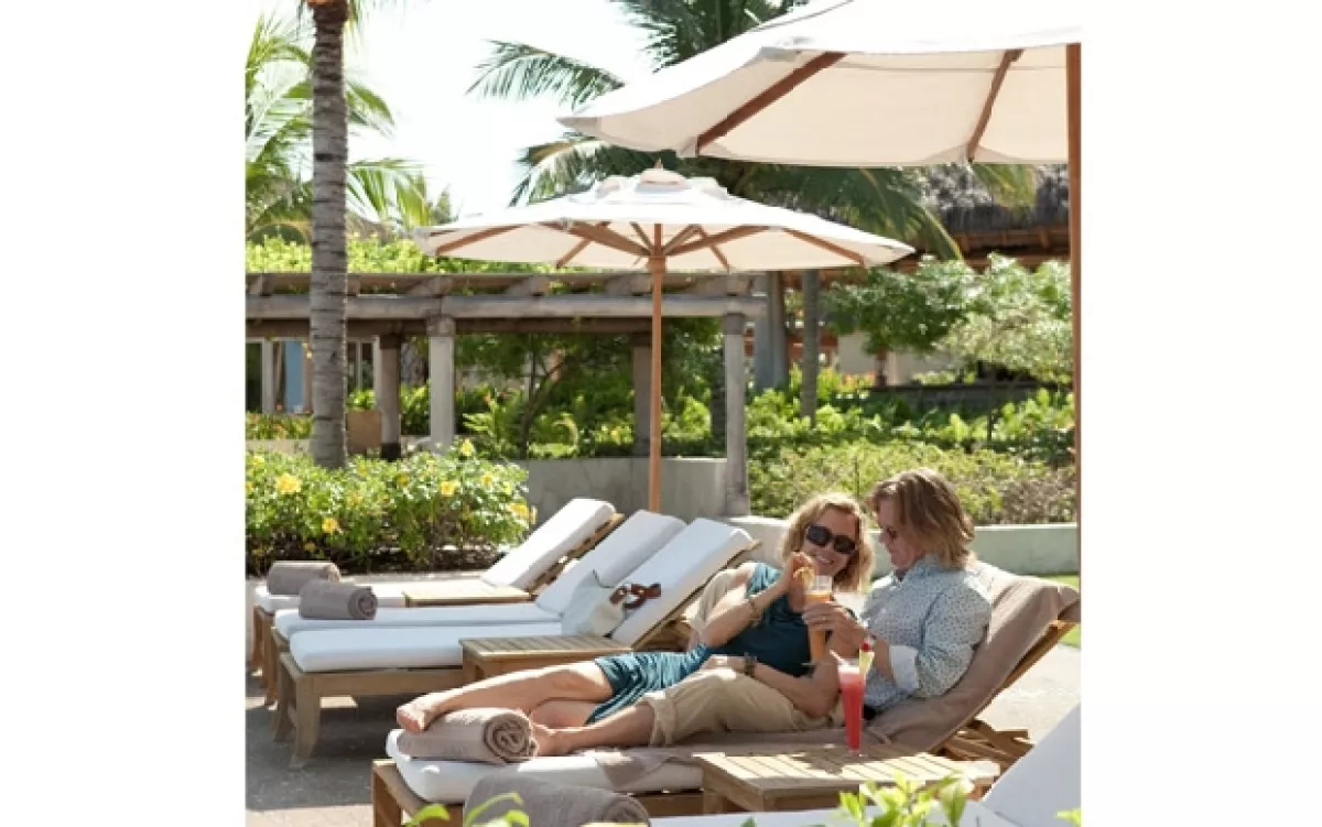 Felicity y William se hospedaron en el St. Regis Punta Mita Resort.