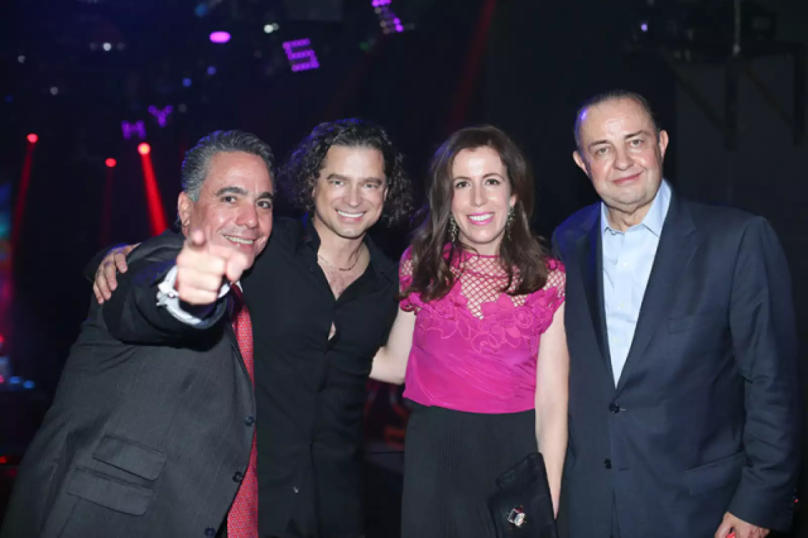 Ricardo Obet, Chacho Gaytán, Mariana García Ramos y Tristan Canales