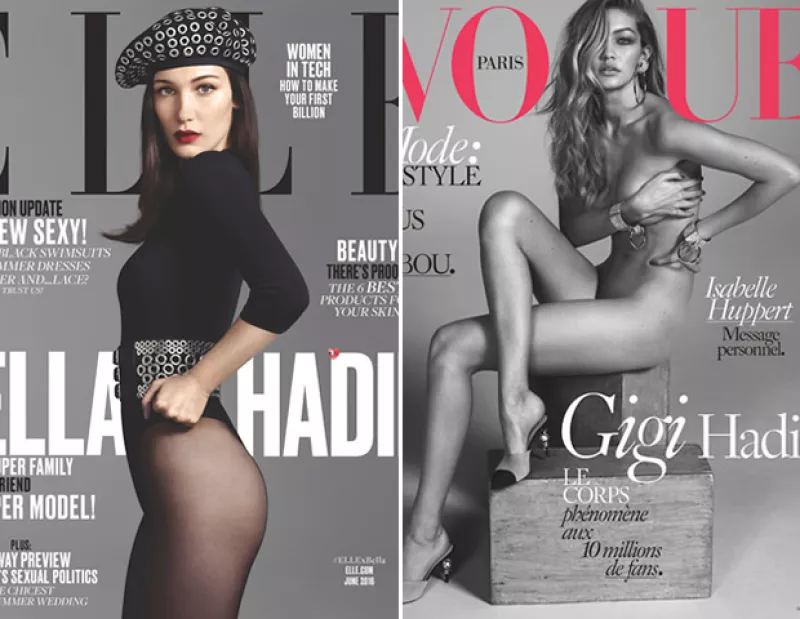 Mientras que la mayor de las Hadid ha sido la 'cover girl' de muchos títulos, jamás ha posado para la versión estadounidense de ELLE.