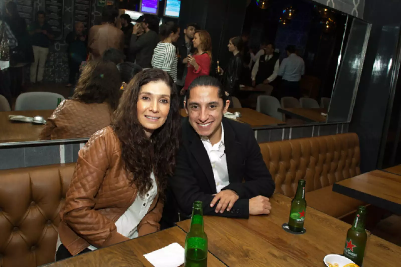 Nanci Chávez y Ernesto Limón