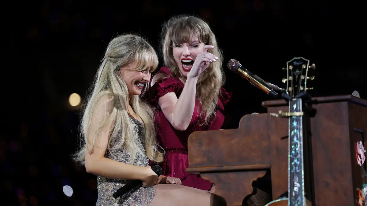 Taylor Swift le dedica un emotivo mensaje a Sabrina Carpenter sobre su carrera 