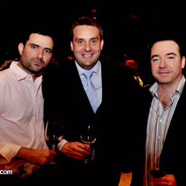 Fernando Vela, Enrique Boesh y Mauricio Cenoz