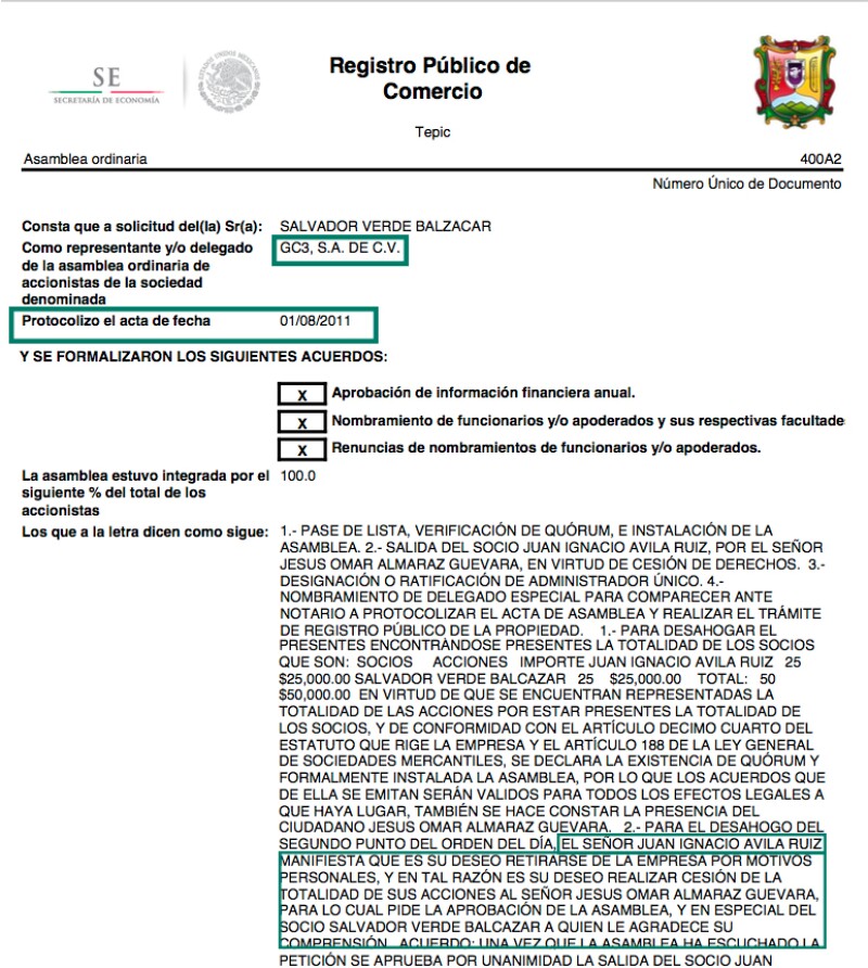 GC3, SA de CV
