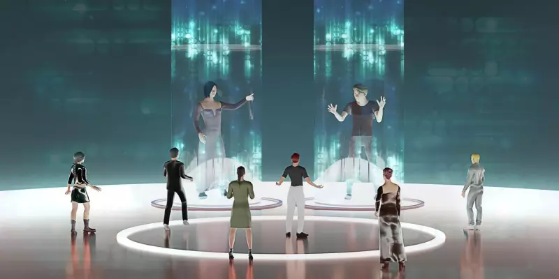 Una conferencia de prensa en el metaverso