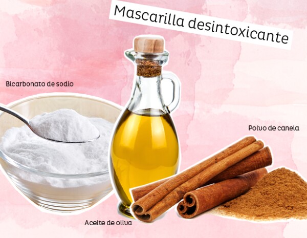 El bicarbonato de sodio, el aceite de oliva y la canela, ayudarán a desintoxicar tu pelo.