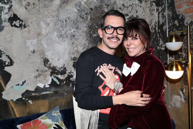 Manolo Caro y Verónica Castro