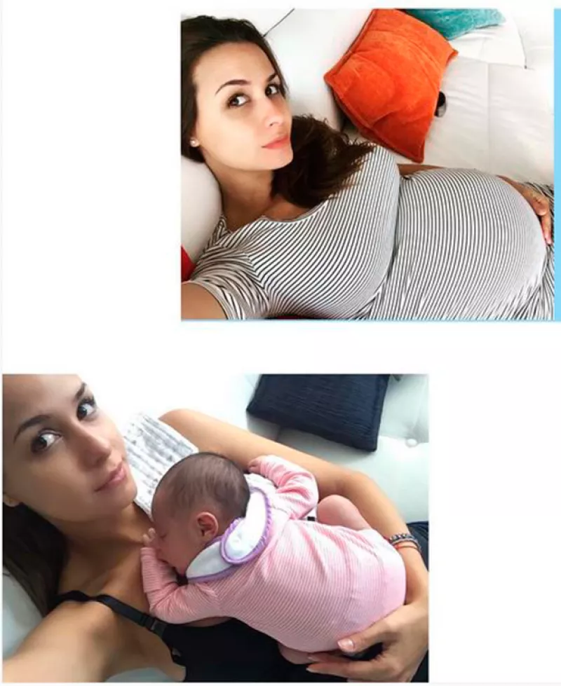 Se ha cumplido ya un mes desde que Gia llegó a cambiar la vida de sus papás y, orgullosa de ella, la conductora la celebró compartiendo una encantadora foto de mamá e hija.