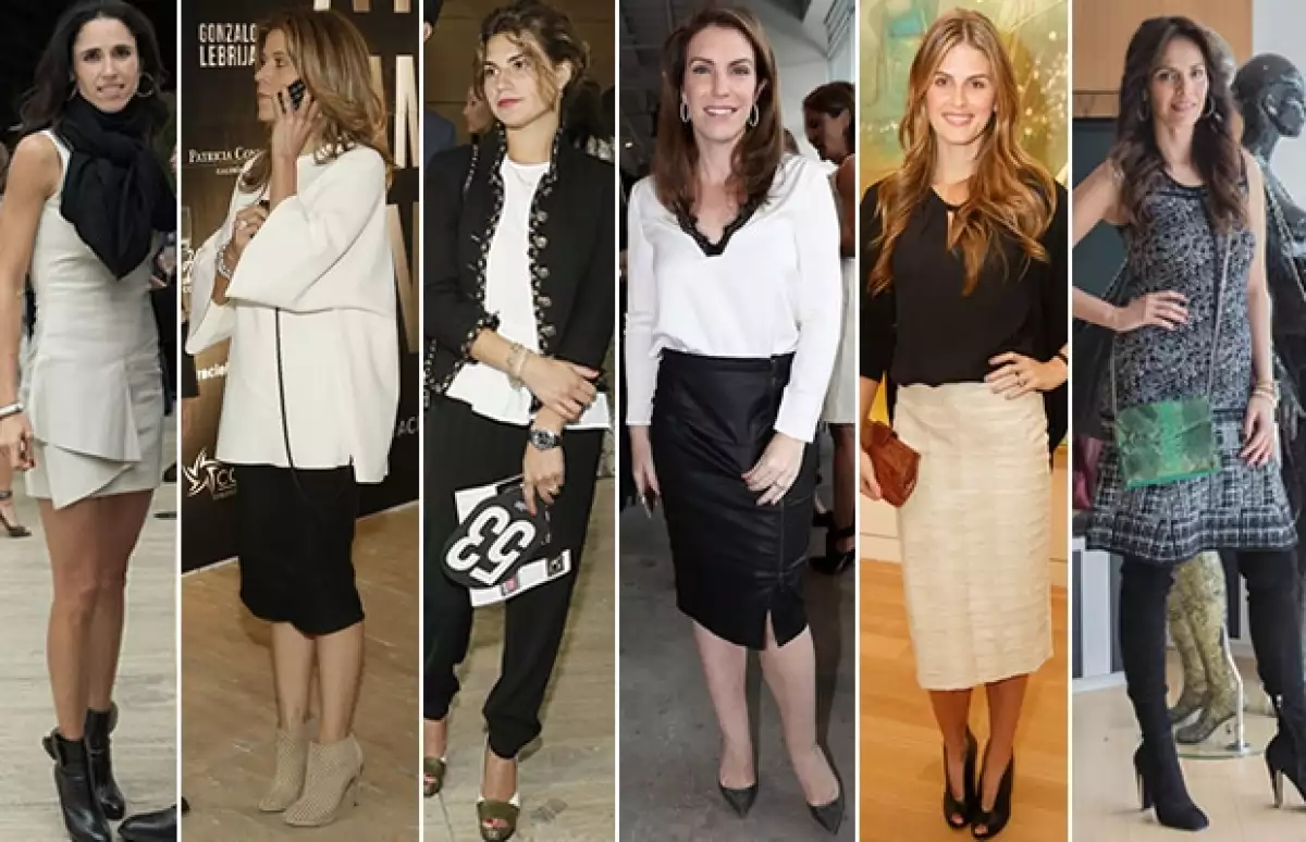 La tendencia blanco y negro es un básico en todas las temporadas; sin embargo en ésta ha retomado fuerza y se ha convertido en un `must´ para asistir a los eventos sociales.
