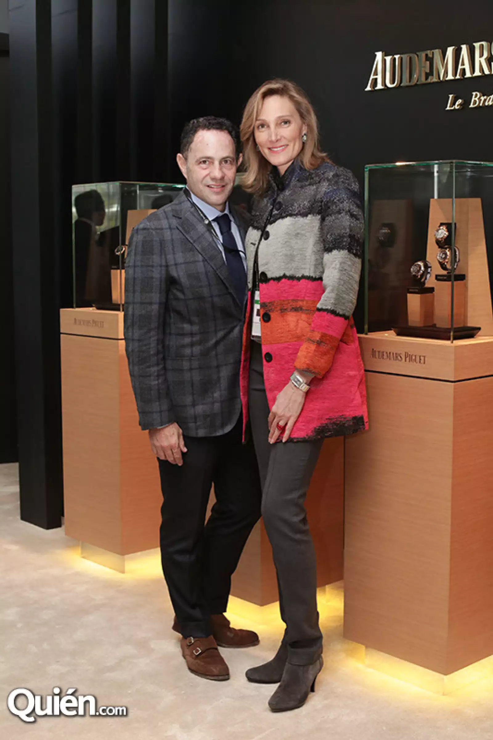 Sergio Berger y Alejandra Alemán