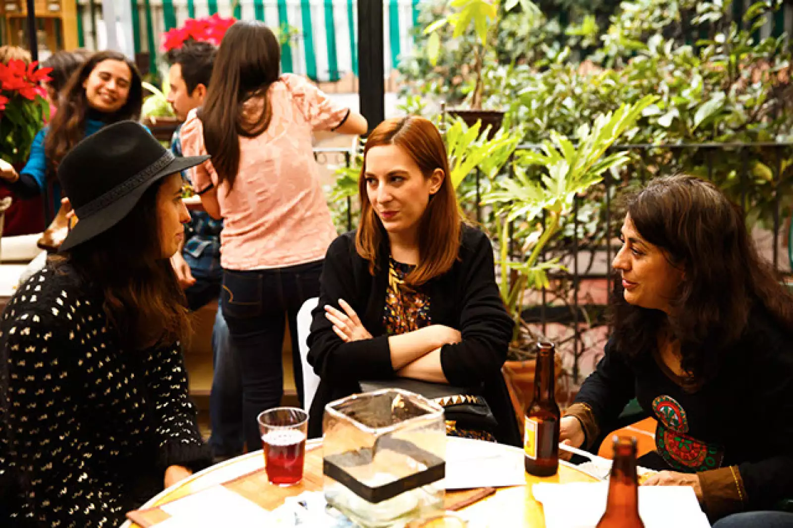 Natalia Olivier,Zulema Williams y Kaima Muyaes