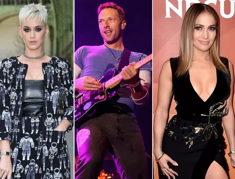 Katy Perry, Chris Martin, Jennifer Lopez