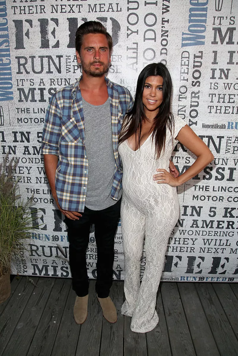 Scott Disick y Kourtney Kardashian