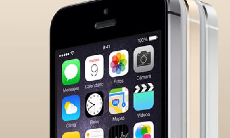 El iPhone 5S fue presentado en septiembre de 2013. (Foto: Tomada de http://store.apple.com/mx)