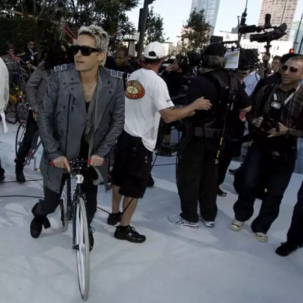 El actor y cantante Jared Leto.
