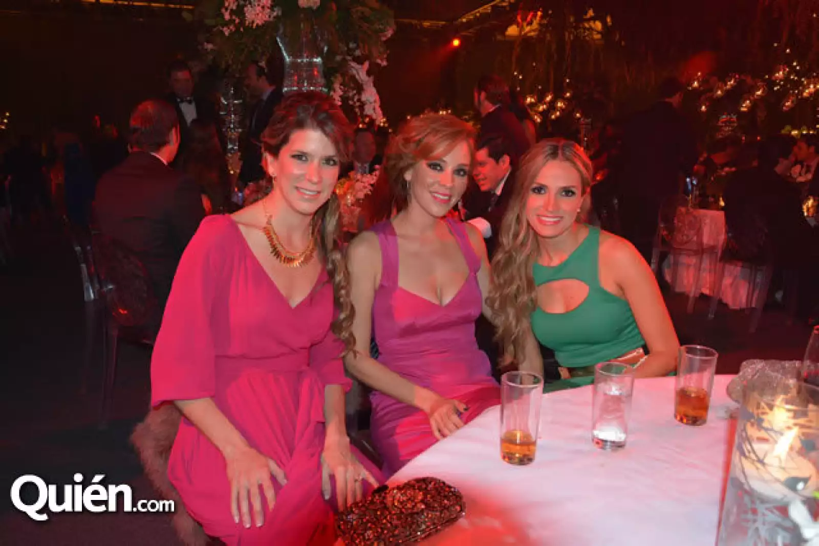 Paulina Van Hoorde, Tessy Camacho y Paola de Aguilar