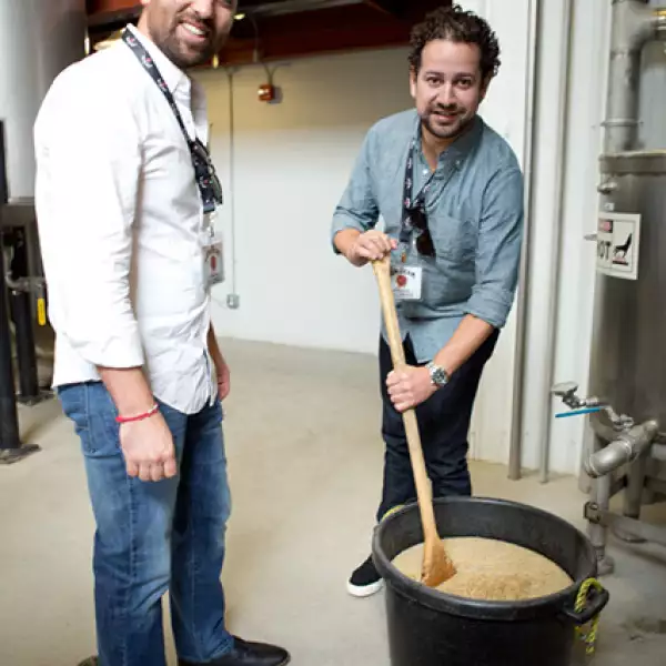 David Hernández y Gerardo Salgado