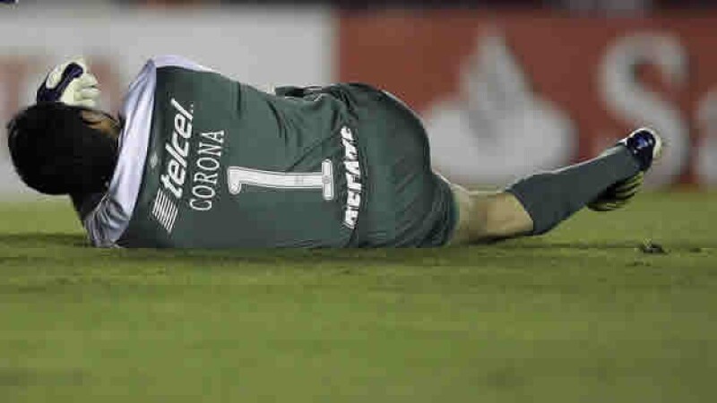 jesus corona portero cruz azul libertad paraguay octavos final copa libertadores