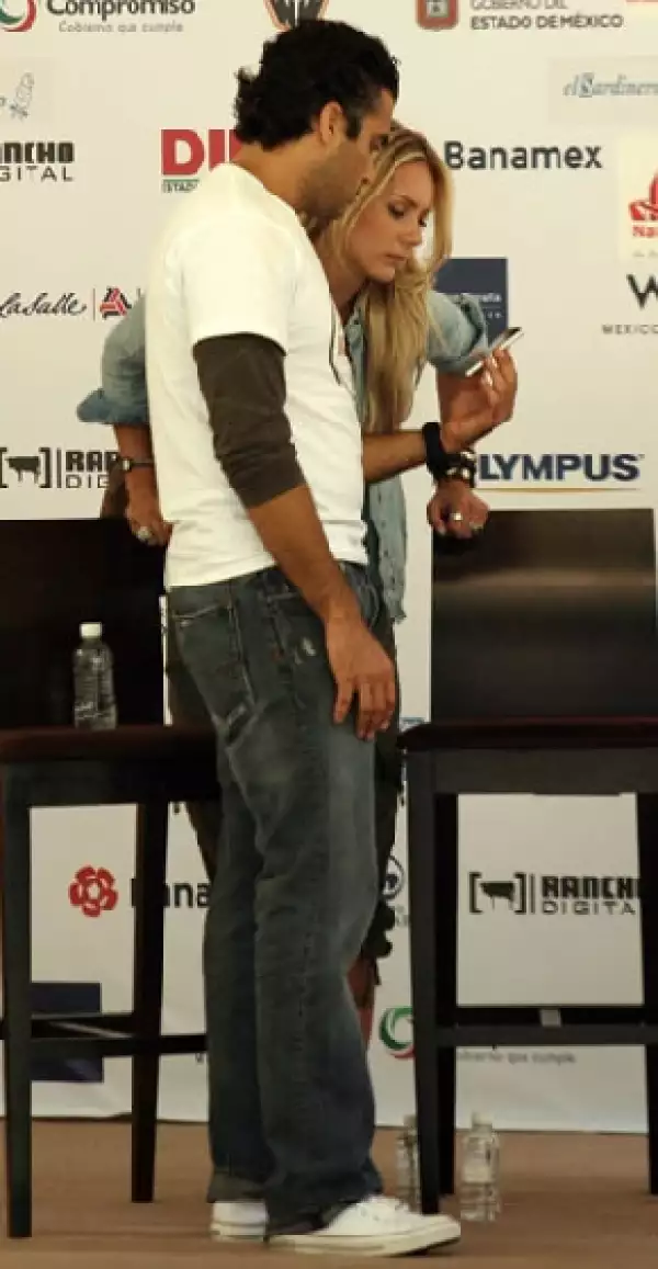 Heidi Balvanera apoyó en todo momento a su novio.