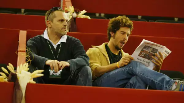 Miguel Bosé y Nacho Palau.