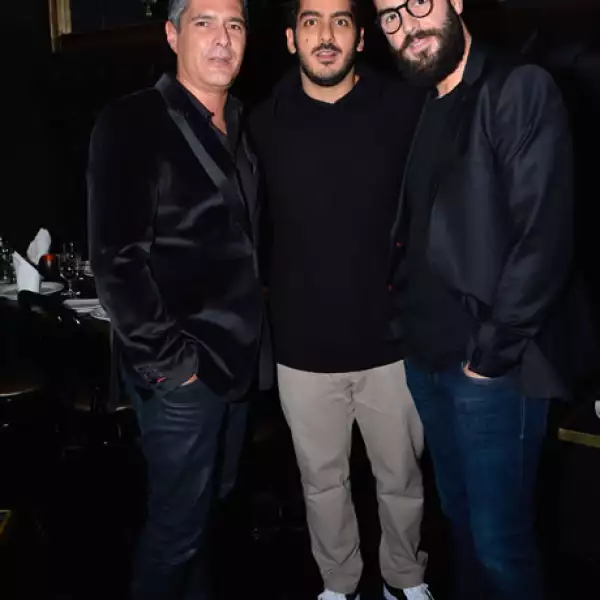 Mauricio Robles,Pablo García y Ricardo Cohen.