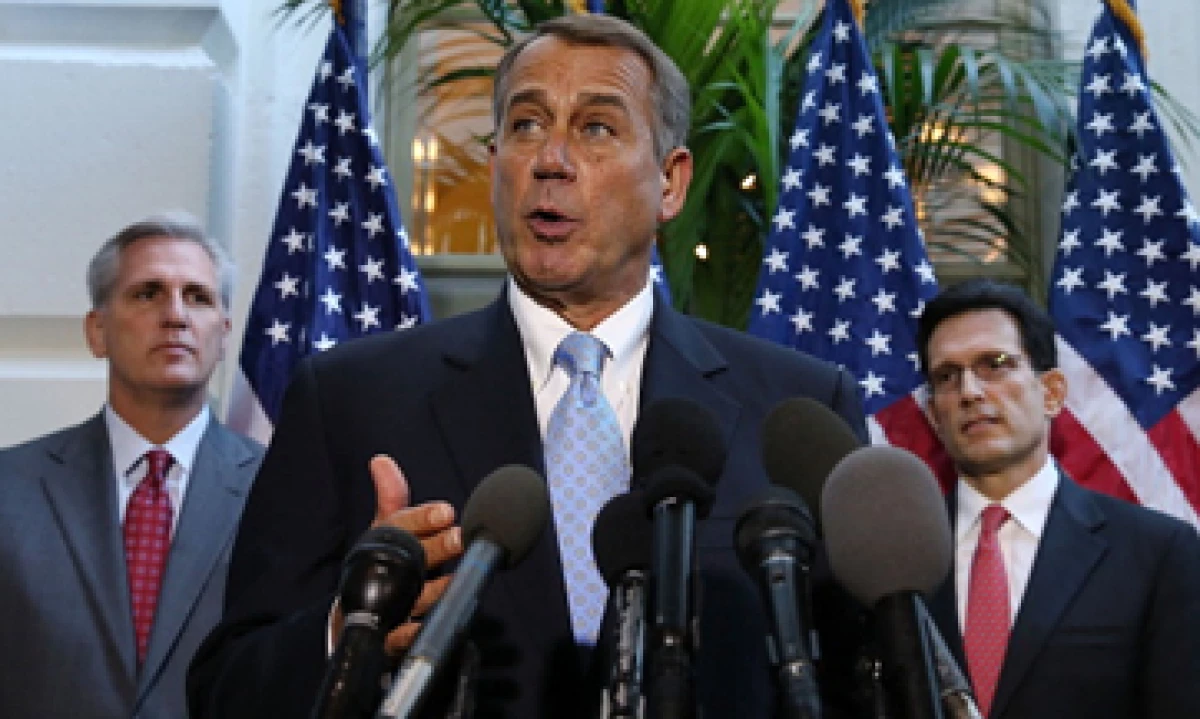 El líder republicano, John Boehner, es una de las piezas clave en la negociación del presupuesto. (Foto: Getty Images)