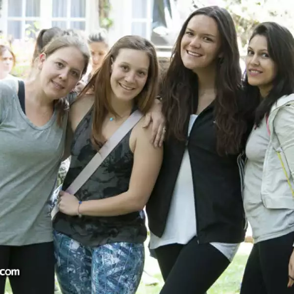 Lorena Ochoca,Andrea Cayón,Mónica Schroeder y Lybia Burgos