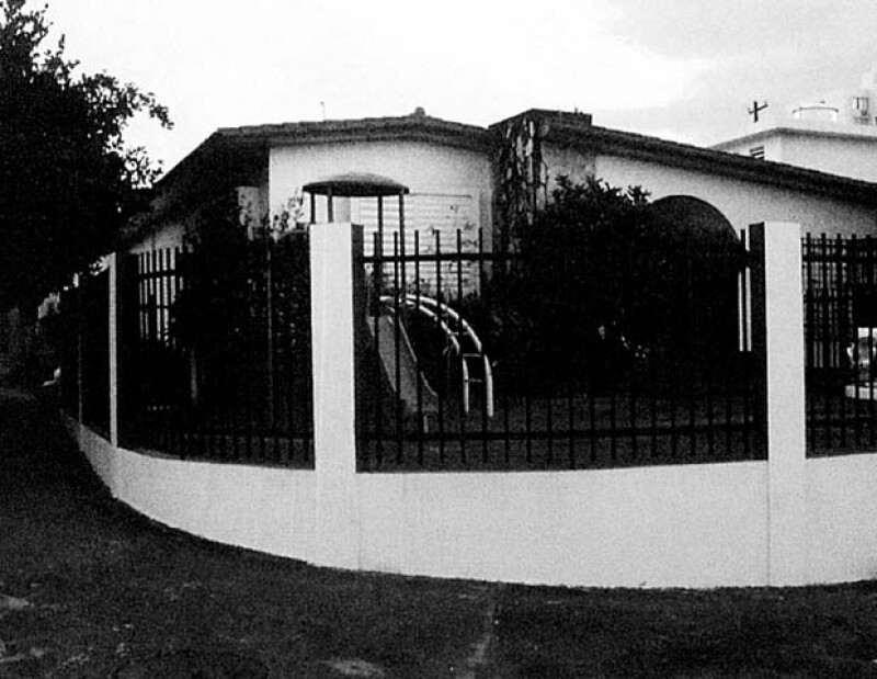 Los papás de Luismi lo llevaron a esta casa luego de nacer.