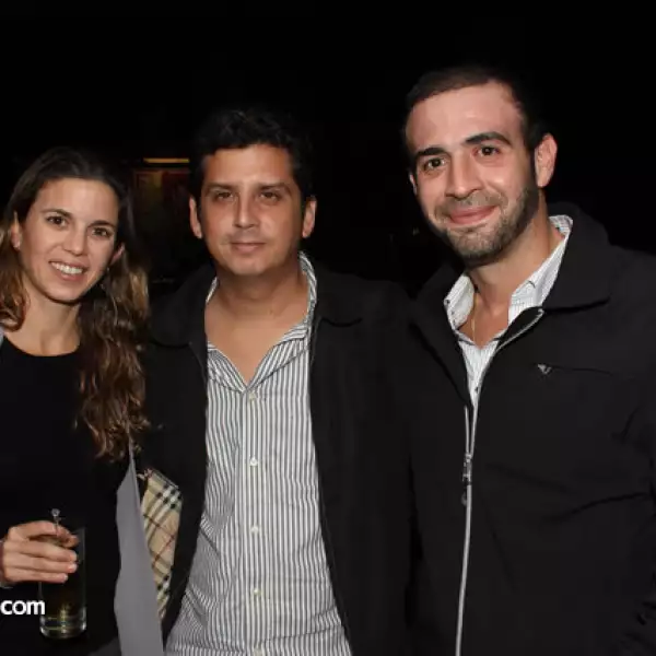 Rossana Silveira,Eduardo Guzmán y Carlo Abram