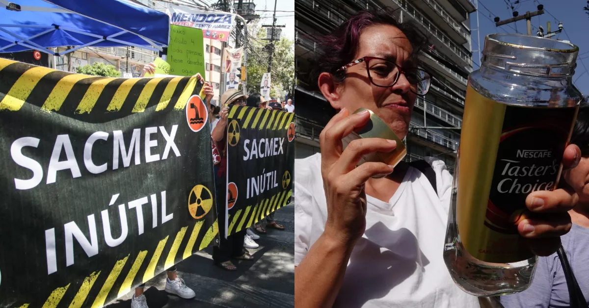 ¿Qué pasa con el agua contaminada en Benito Juárez y qué ha dicho la CDMX?