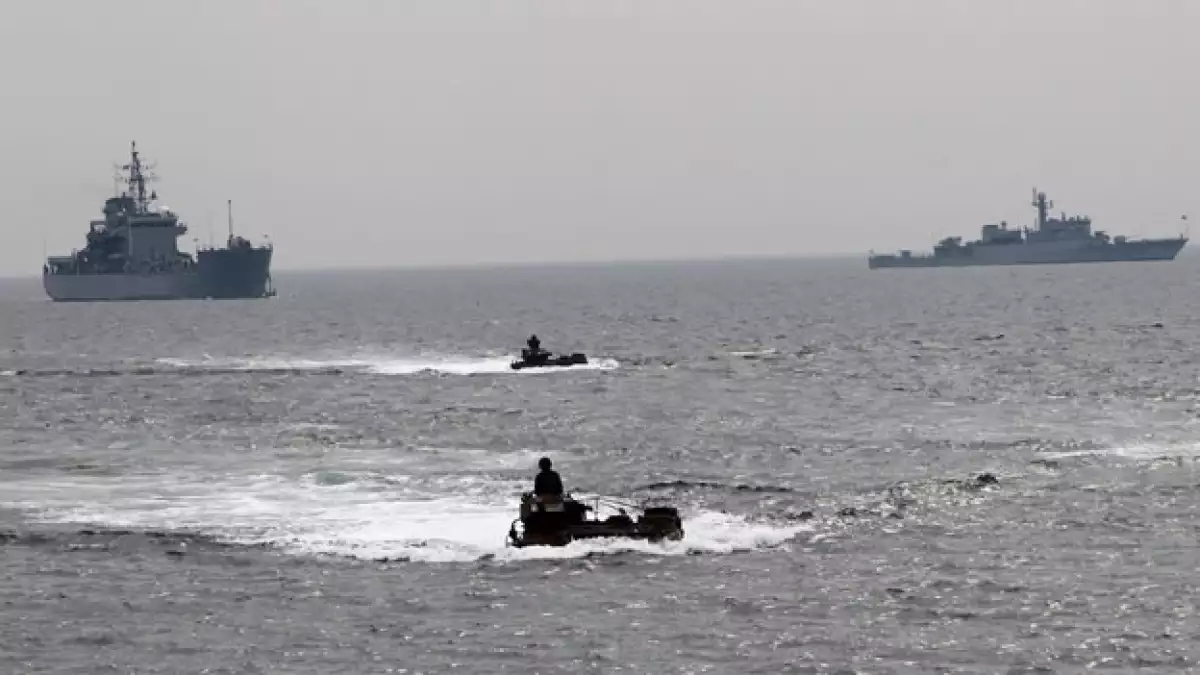 corea norte sur maniobras militares mar