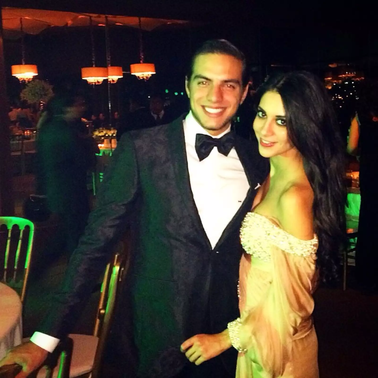 Han estado juntos en sus momentos más importantes, como esta ocasión en la que asistieron juntos a una boda.