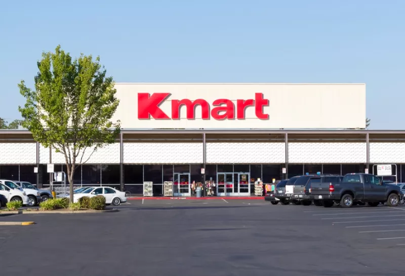 Kmart store entrance.