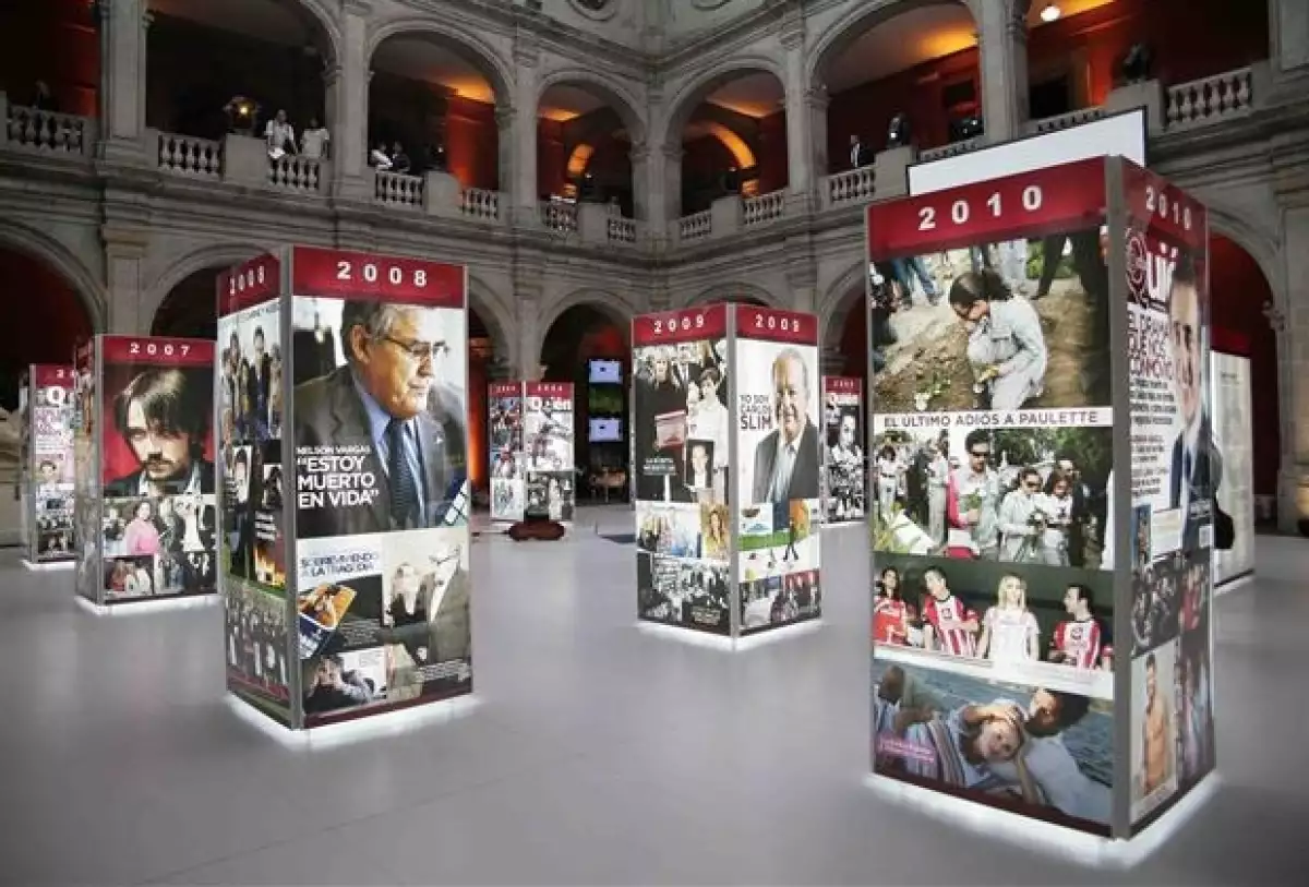 El décimo aniversario de la revista se celebró con una exhibición de relevantes imágenes que hoy podrá ser visitada en el centro comercial Antara Polanco.